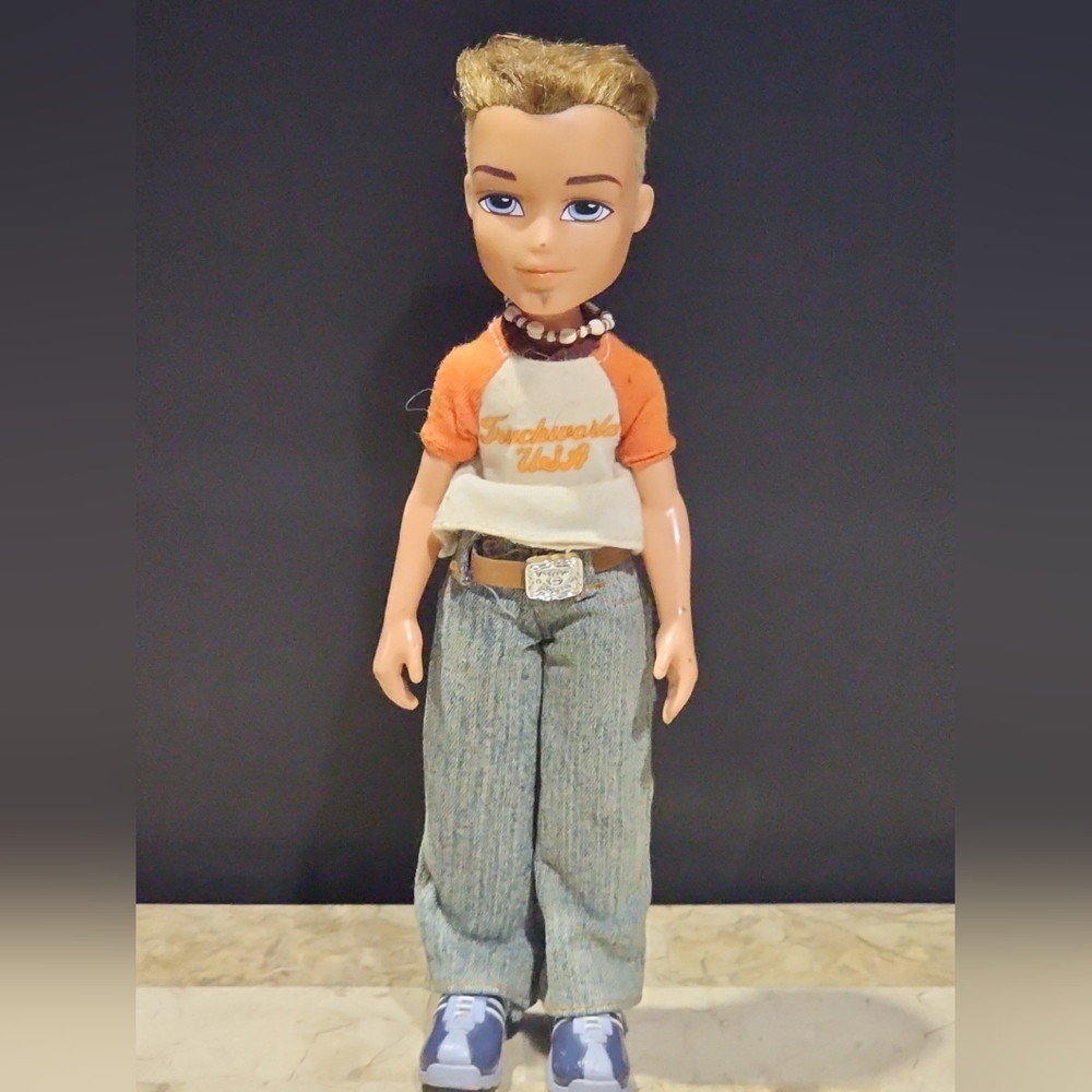 Bratz Boyz Cameron Doll Blonde Hair Redress 2003 Collectible Figure Toy